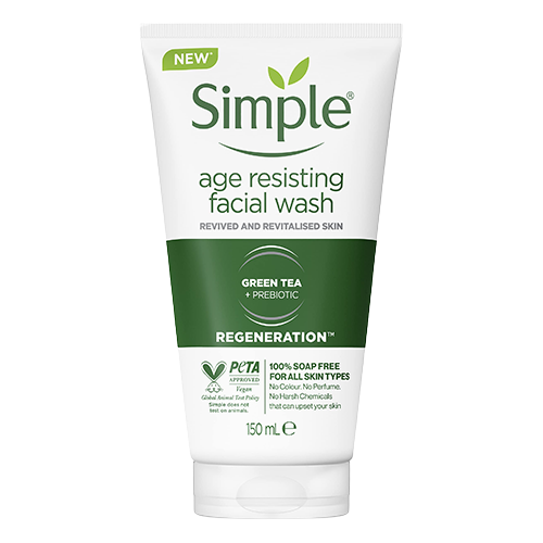 ژل شوینده تی تری ضد پیری و جوانساز سیمپل